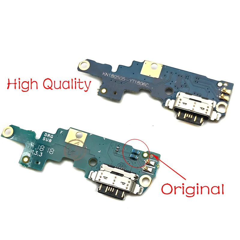 For Nokia X6/ 6.1 Plus TA-1099/1103 USB Micro Charger Charging Port Dock Connector Microphone Board Flex Cable