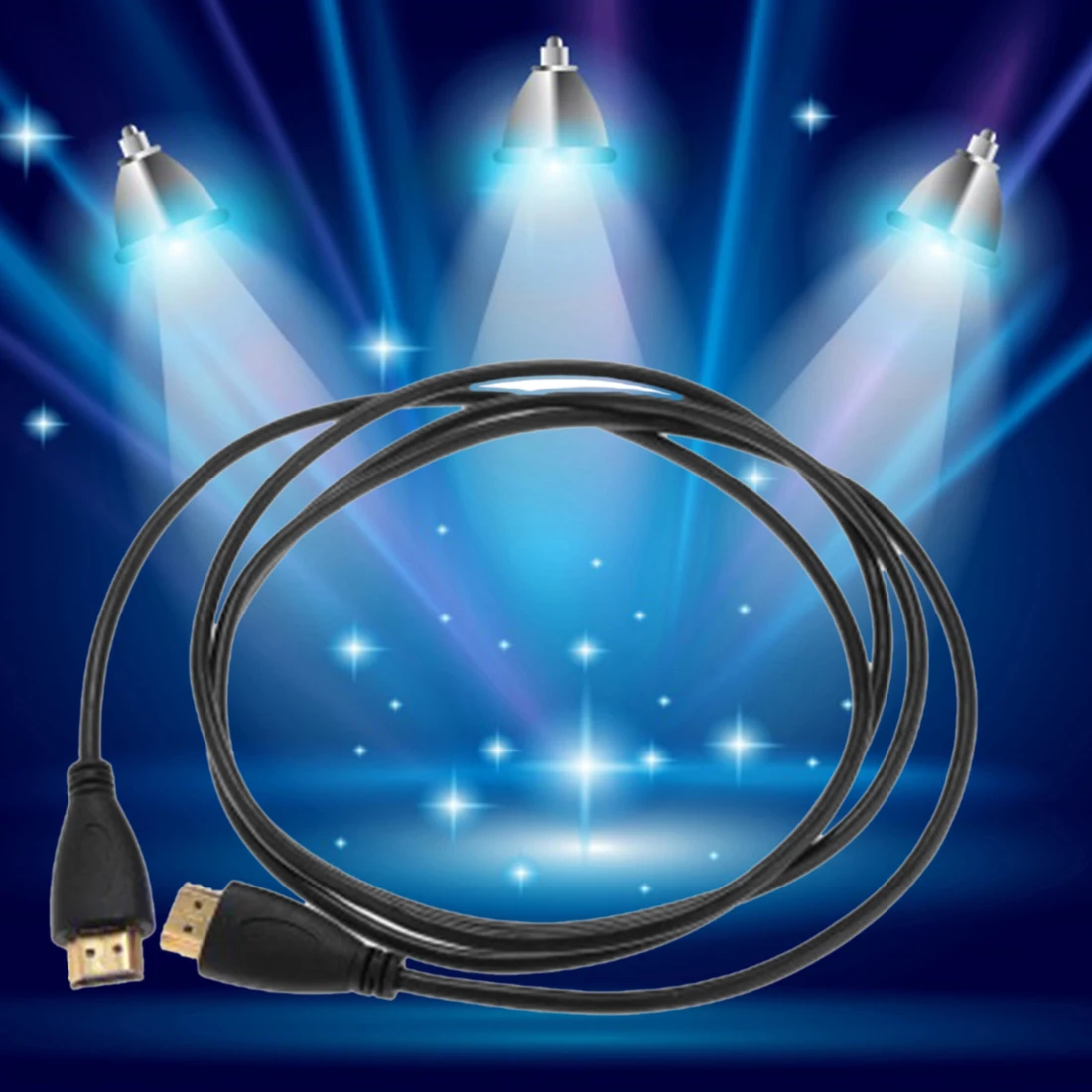 Hdmi V1.4 Cable Wire Cord 1.4 3D 1080P For Dvd Projector Ps3 1.8M High