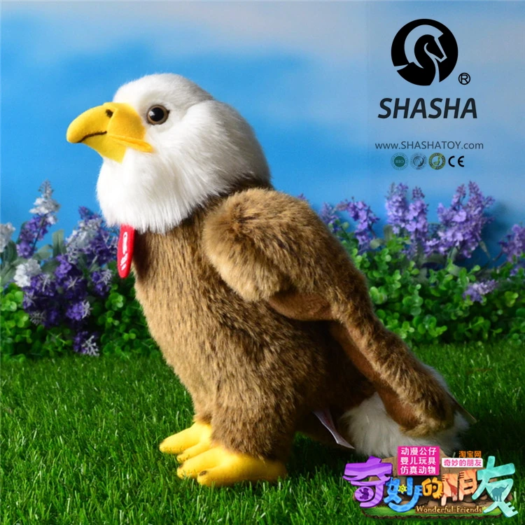 Новые милые маленькие креативные плюшевые Орлы Высококачественная лысая