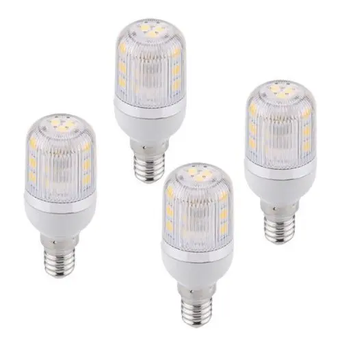 4x E14 27 5050 SMD Светодиодная лампа точечный светильник теплый белый 4 Вт AC 230 В
