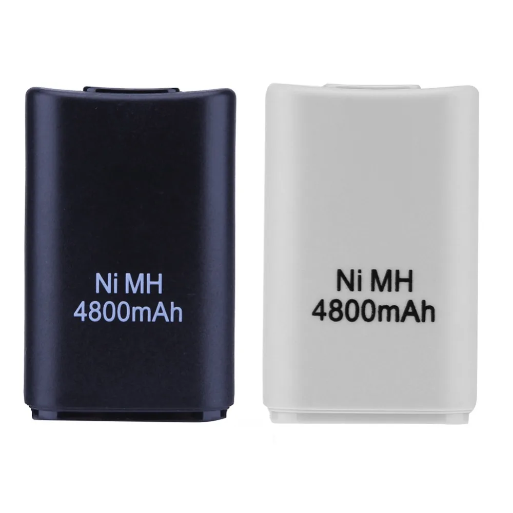 

4,800mAh Game Controller Battery Ni-Mh Rechargeable Battery Pack for Xbox 360 Wireless Controller Game Accessories