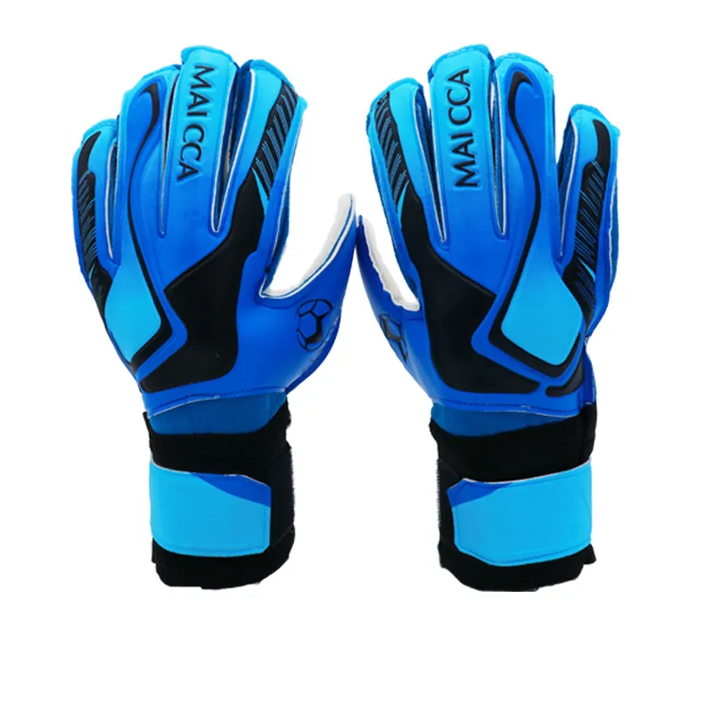 MAICCA вратарские перчатки для футбола профессиональные детские футбольные перчатки для защиты пальцев футбольные латексные вратарские перчатки