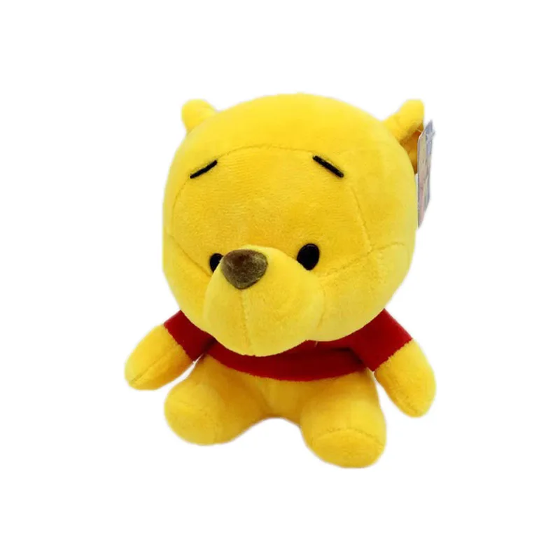 Дисней 10-20 см мини ручная кукла ИА А-а Винни Пух Тигра Pije плюшевая мягкая игрушка милый мультфильм животное подарок для детей - Цвет: Winnie the Pooh