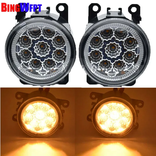 High Brightness 12V 90mm Halogen Fog Light Car Daytime Running Light