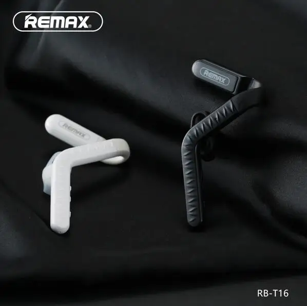 

Remax RB-T16 Bluetooth 4.1 Headset Wireless Stereo Ear Hook Earphone Business Earphone for IPhone Xiaomi