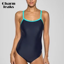 

Charmleaks Women One Piece Swimwear Women Sports Swimsuit Beachwear Bathing Suit Bikini Monokini