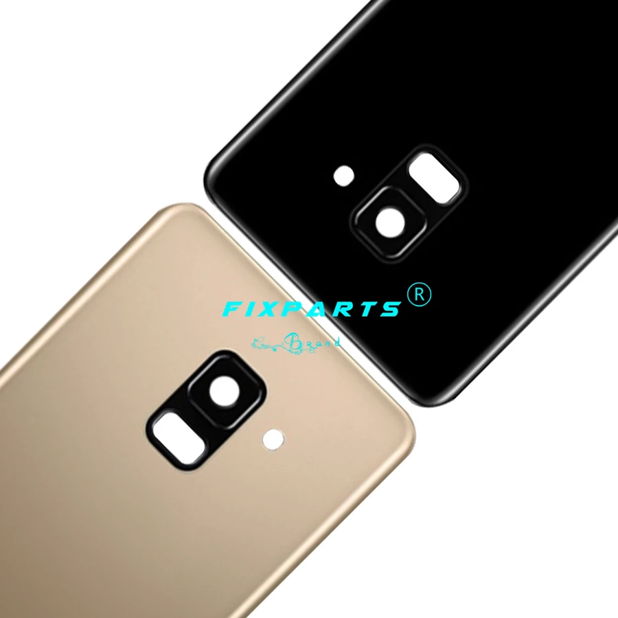 5," для SAMSUNG Galaxy A8 Plus/A8 задняя крышка батарейного отсека Дверь заднее стекло A530 корпус чехол для SAMSUNG A730 Крышка батарейного отсека