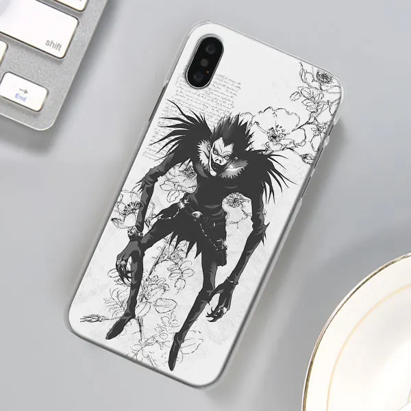 Death Note чехол для телефона для Apple iPhone X XR 7 8 Plus 6 6s Plus XS MAX 11 Pro Max SE чехол для телефона Coque - Цвет: 02