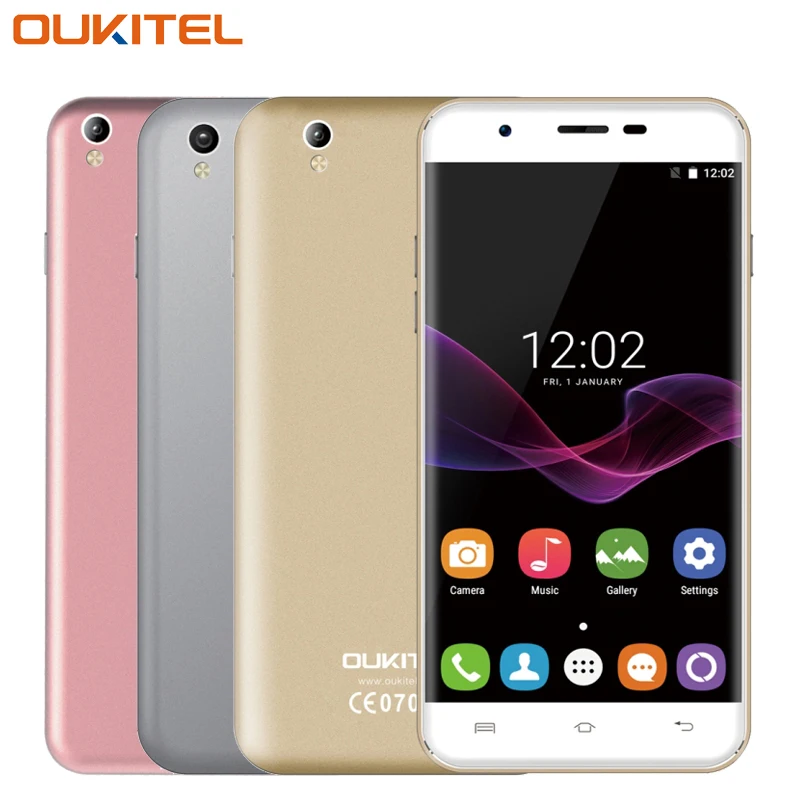Original Oukitel U7 MAX Mobile phone 5 5 HD Screen RAM 1GB ROM 8GB MTK6580A Quad