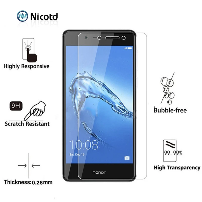 Tempered Glass 2.5D For Huawei Honor 8X MAX 6C Pro Screen Protector Film For Huawei Honor 7A 3X 6C Pro Screen Protective Film (5)
