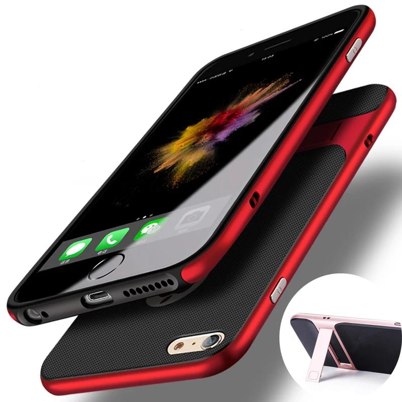

360 Full Case For iphone 6 s 6s plus iphone 7 8plus Case PC+TPU Shockproof Cover Coque For iphone 8 7 plus iphone X 10 Cases
