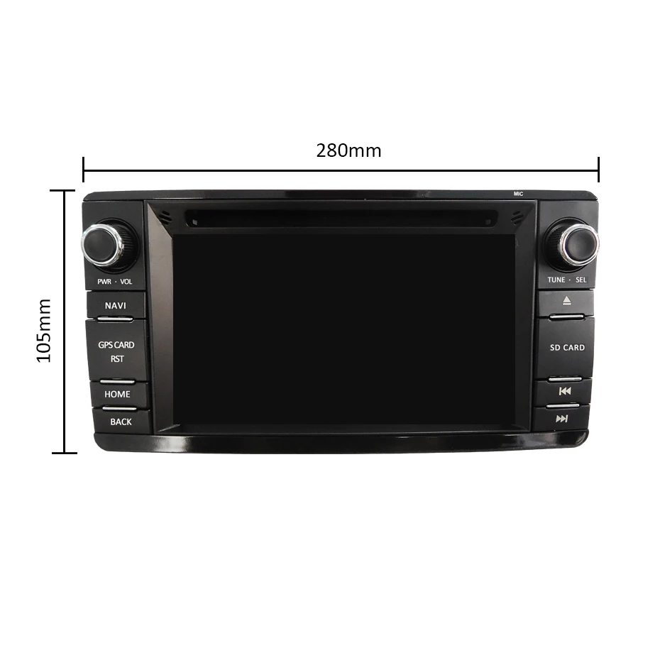 Excellent DSP 2 DIN Android 9.0 4G RAM 64G ROM GPS RADIO For Mitsubishi Outlander 2013-2016 Pajero dvd Player screen multimedia navigation 33
