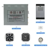 240V 6KW Bathroom Steam Shower Bluetooth Radio Control Sauna Generator LCD Touch Screen Display For Steam Room 5-8 Cubic Meter 2