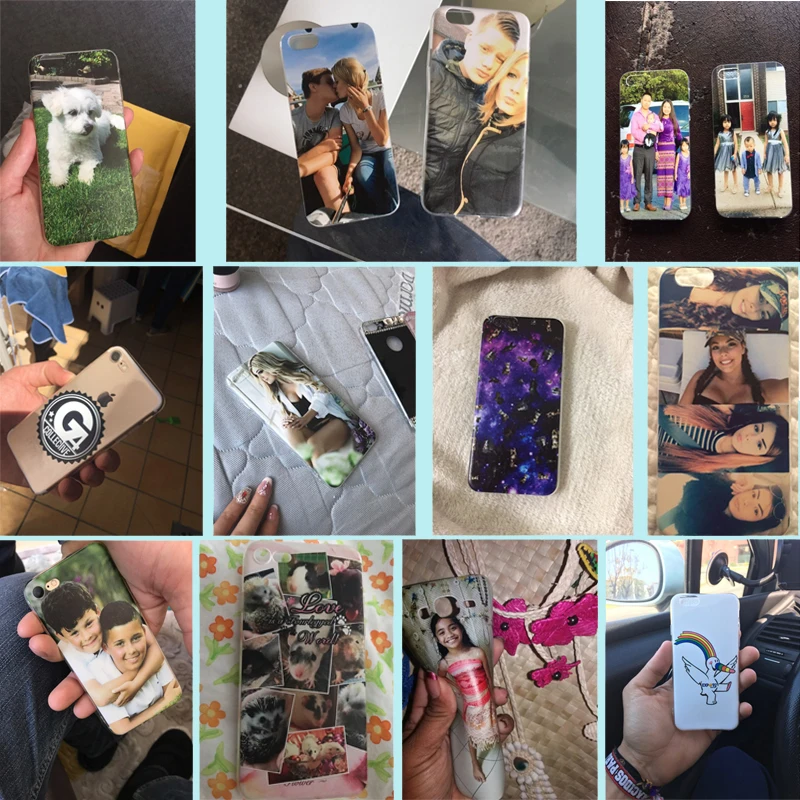 Чехол на заказ для iPhone 4 4S 5 5S SE 6 S 7 8 мягкая задняя крышка из ТПУ X 5C iPod Touch