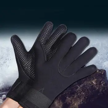 

3mm Neoprene Diving Gloves Spearfishing Underwater Fishing Anti-slip Gloves Adjustable Hunting Swimming Keep Warm Gloves new