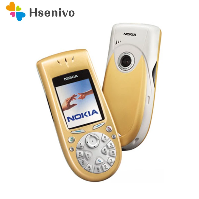 

3650 100% Original Unlocked Nokia 3650 phone 2.1' inch GSM 2G Symbian 6.1 mobile phone with one year warranty free shipping