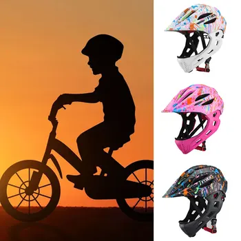 

Children Bike Helmet EPS Protection Outdoor Sport Casque 5 Color Unisex Portable Visor Durable