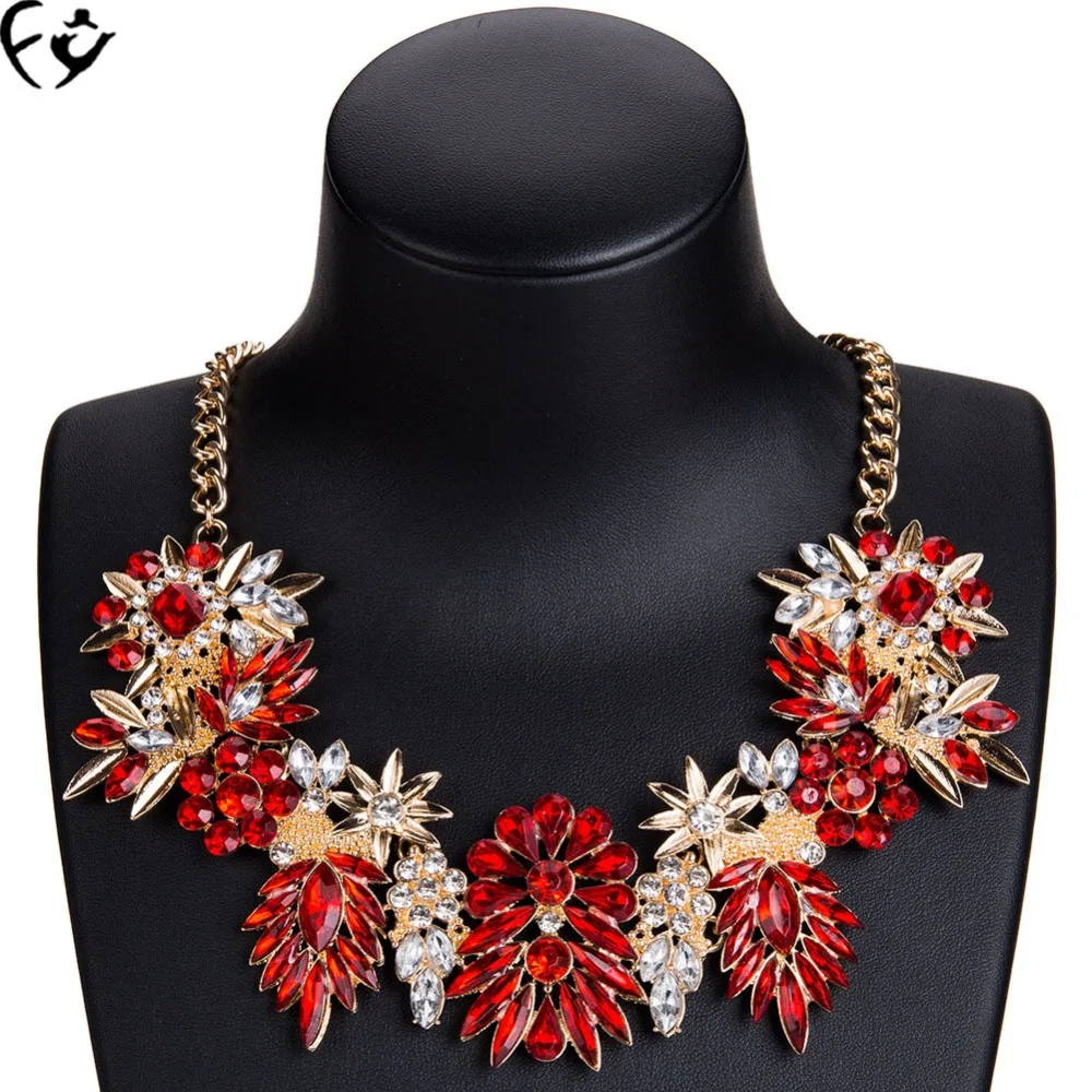 

Europe and the United States exaggerated multi - layer necklace leaves Bohemian style FY190311019