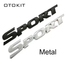 3D металлический хромированный логотип автомобиля Наклейка Спортивная эмблема значок дверь наклейка авто аксессуары для Toyota Highlander BMW honda стиль автомобиля
