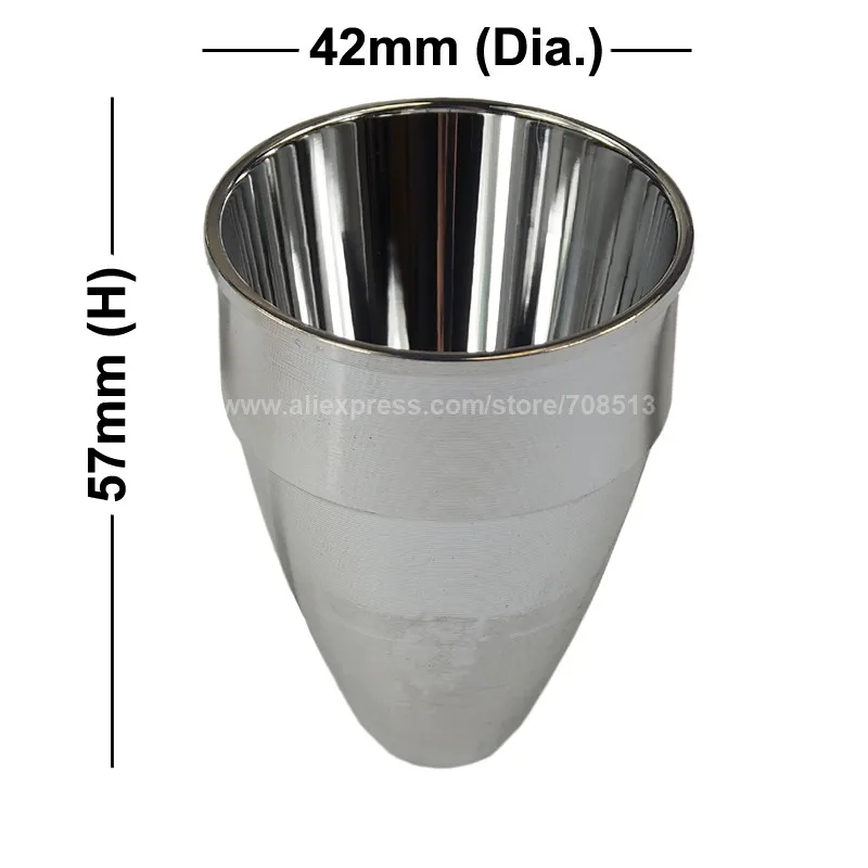 42 мм(D) x 57 мм(H) SMO алюминиевый отражатель для CREE XM-L