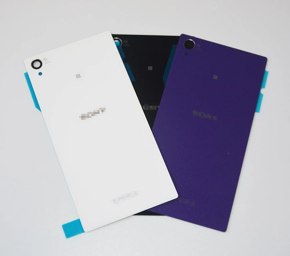 Original Back Glass Cover Adhesive For Sony Xperia Z1 L39H C6902 C6903 Battery Door Housing Free Shipping With LOGO