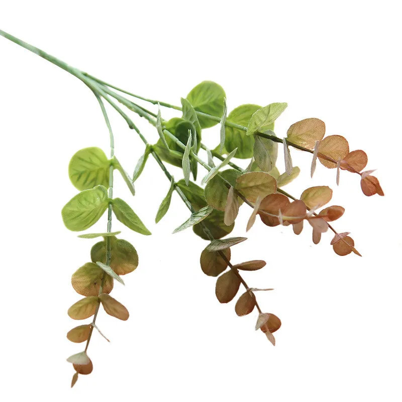 

Money leaf small eucalyptus flower arrangement artificial flower wall fake flower home decor wedding decoration simulation plant