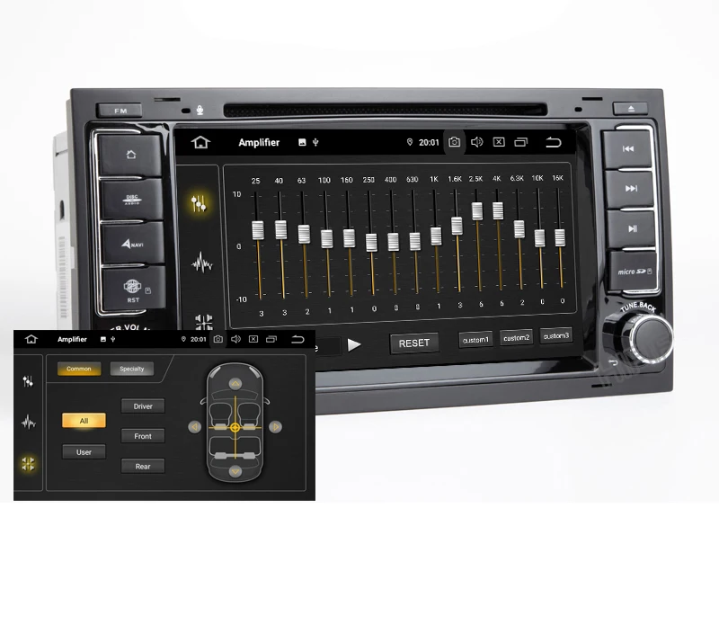 Discount IPS SCREEN DSP 4G 2 din Android 9.0 CAR DVD PLAYER For VW Touareg T5 Transporter Multivan GPS radio multimedia navigation pc 11