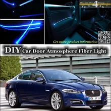 Для Jaguar XF внутренний окружающий свет тюнинг атмосферное волоконно-оптическое освещение внутри дверной панели освещение не EL свет ремонт
