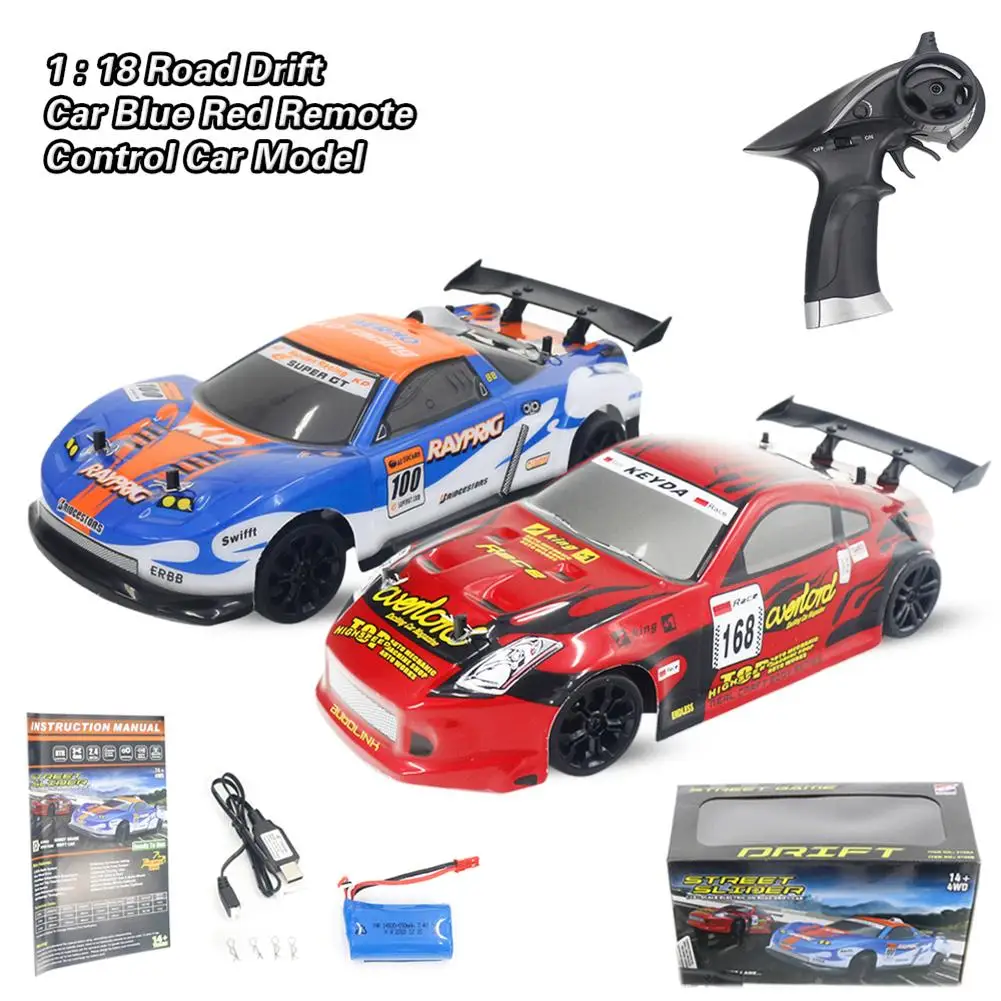 

2019 NEW 1:18 RC Car Drift Racing Car Championship 2.4G Off Road Rockstar Radio Remote Control Vehicle Electronic Hobby Toys