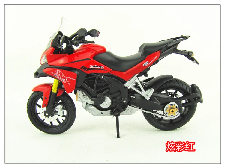 Оптовые игрушки, 1:12 модель мотоцикла из сплава, высокая имитация металла игрушечные мотоциклы, ducati Enduro