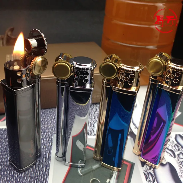 Oldfashioned Creative Kerosene Lighters,Mini Classic Personality