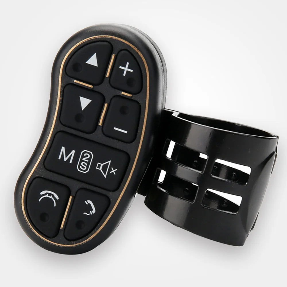 Автомобильный руль с кнопкой дистанционного управления для автомобиля мультимедийный плеер Bluetooth беспроводной универсальный пульт дистанционного управления