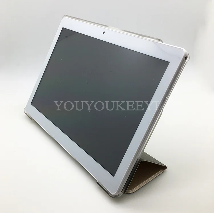 Ультра тонкий 3 раза Folio PU Чехол-подставка для Teclast 98 octa core 10,1 дюймов планшетный ПК, многоцветный на выбор+ 3 подарка