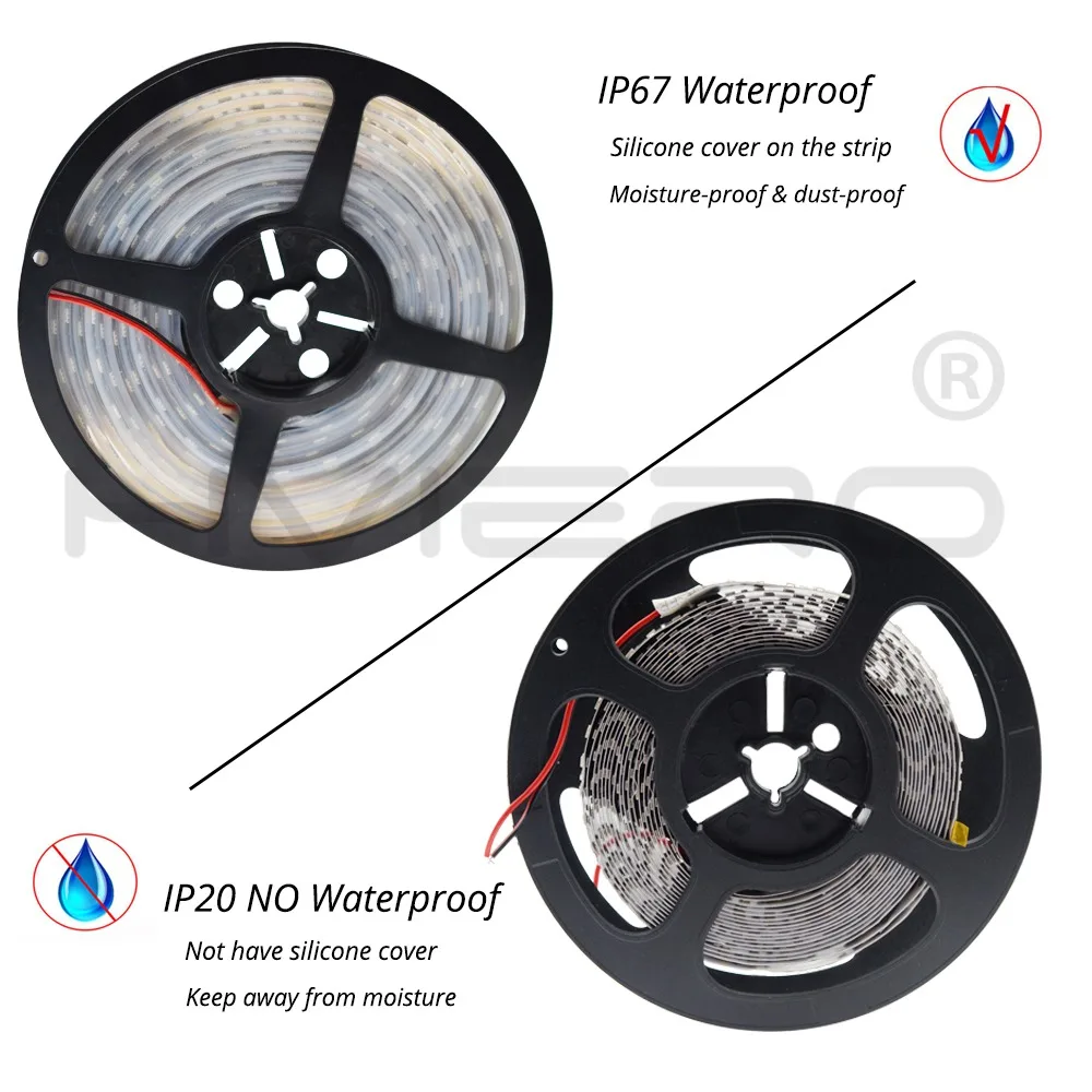 5 м 2835 3528 SMD 1200 светодиодов DC 12 В двойная линия светодиодный гибкий праздник света не водонепроницаемые прокладки белый теплый Белый