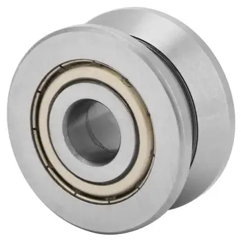 

12*41*20mm V Groove Track Metal Roller Guide Sealed Ball Bearing LV201ZZ