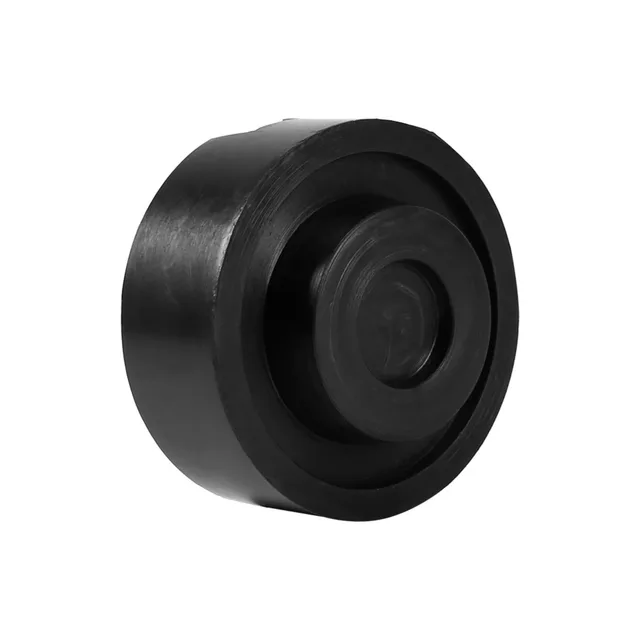 1 Piece 65x33mm Cylinder Shape Rubber Pad Lift Car Jacks Rubber Pad Rubber Block Jacks Durable Supporting Block Jacking Dis Pad