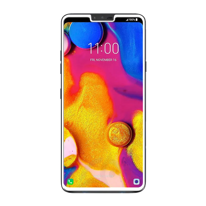 Для LG V40 LGV40 V 40 закаленное Стекло 2.5D 9h полное покрытие для Экран протектор телефон
