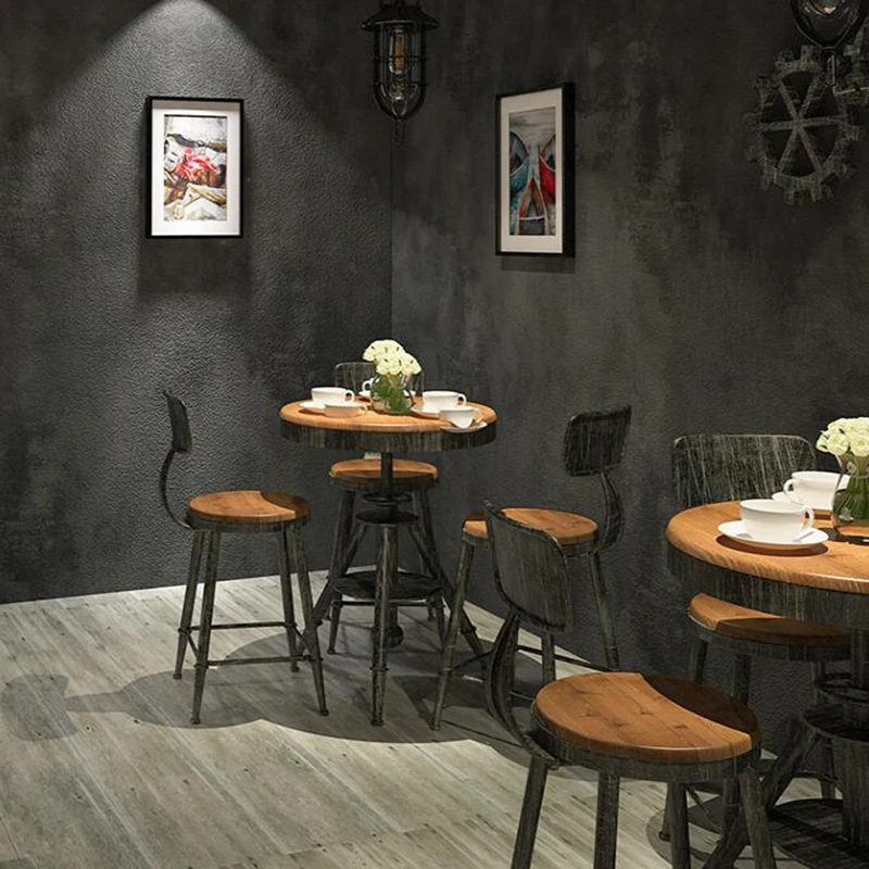 Retro Wall Paper Vintage Rustic Cement Concrete Plaster Texture Washable Vinyl Living Room Wallpaper Roll 10mx53cm A Tools Home Improvement Painting Supplies Wall Treatments Urbytus Com