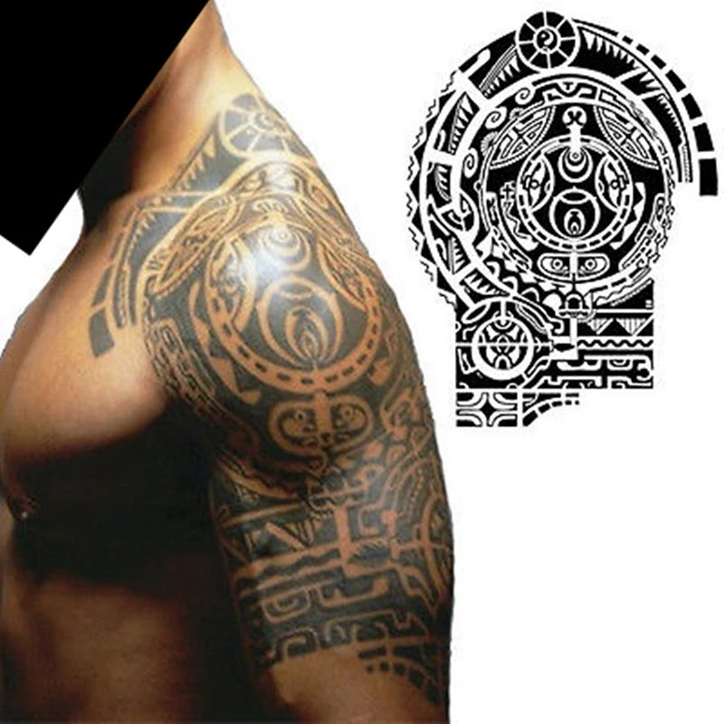 Тату скалы джонсона эскиз