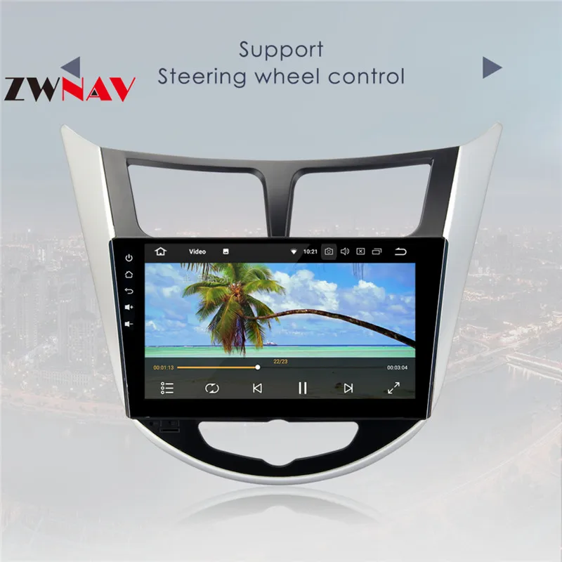 Best 9 Inch Octa Core Android 8.0 Car Player GPS Navi For Hyundai Verna I25 2011-2017 No DVD Multimedia Stereo Car Radio Headunit 14