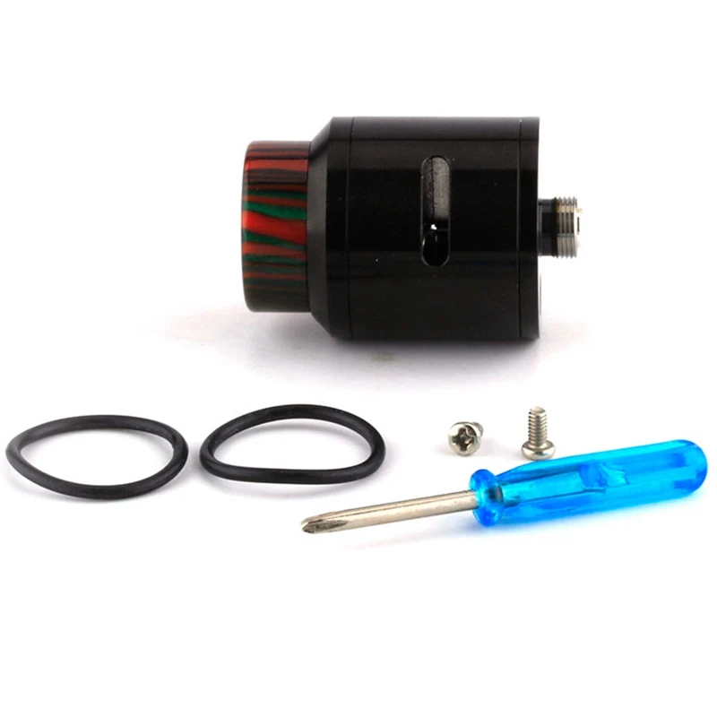 Coil Father Classic Goon V1.5 RDA 24mm Diameter For 510 Thread Electronic Cigarette Mod With 810 Resin Drip Tip Coil Father Classic Goon V1.5 RDA 24mm Diameter For 510 Thread Electronic Cigarette Mod With 810 Resin Drip Tip