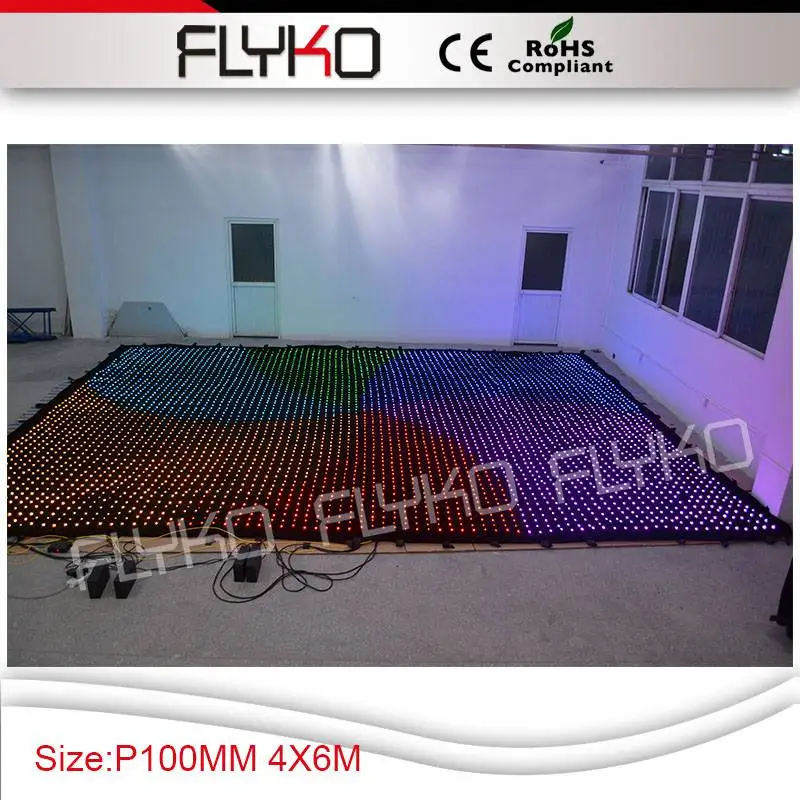 Flyko Этап Гибкий продукты полноцветный светодиодный экран