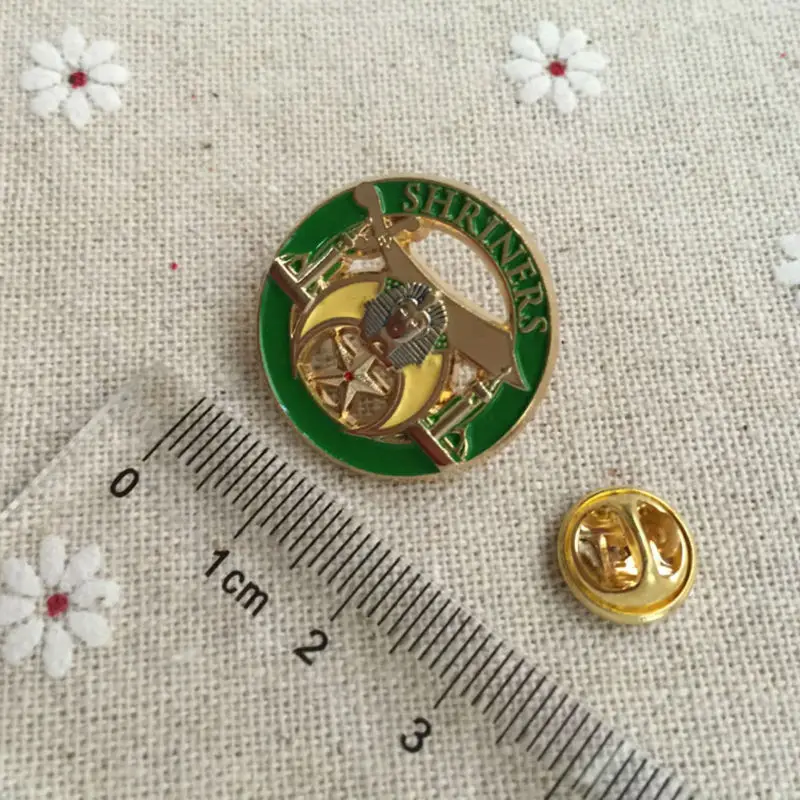 10pcs freemasonry masonic metal craft souvenir lodge masons lapel pin