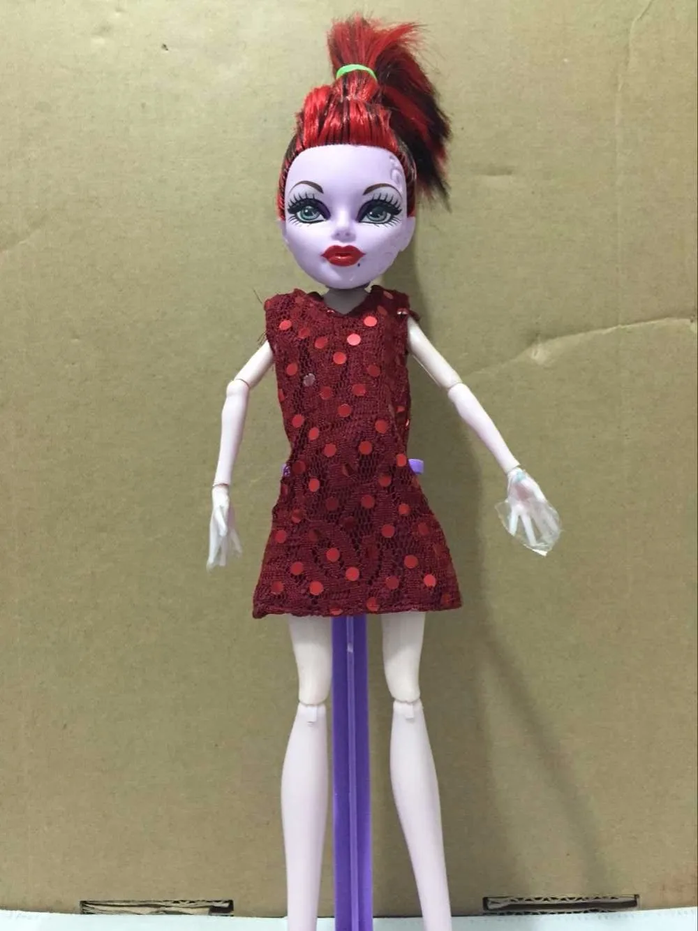 С фабрики 15 шт. BJD для monster high одежда Кукла платье повседневные Костюмы Аксессуары