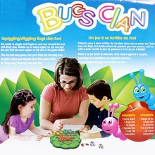 Ошибки клана Squiggling, шевелить насекомых червь Apple дерево сцены ногти Пазлы Творческий Традиционные вечерние Семья Настольная игра