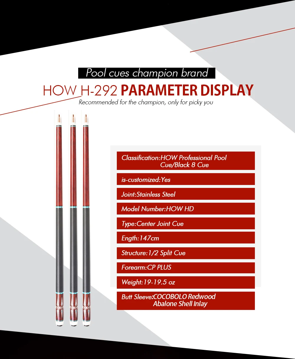 Как официальный магазин, как H-292 Pro Series Cp Plus 12,5 мм Ebony высококачественный шарнир Abalone Shell инкрустация бильярдный Бильярдный Кий набор Китай