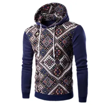 

Autumn And Winter Model Men Retro Long Sleeve Hoodie Hooded Sweatshirt Tops Jacket Coat Outwear Survetement Homme Nice #AA