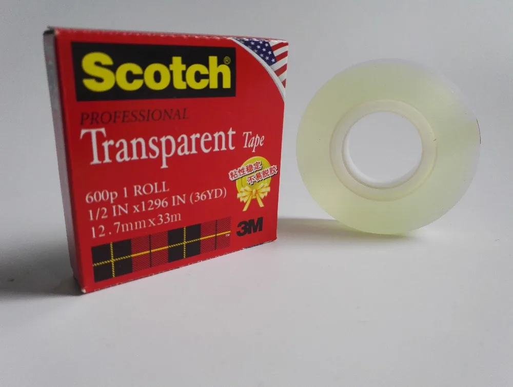 3M Scotch 600P Sticky Tape for Screen Plate Paint Plating Ink Adhesion