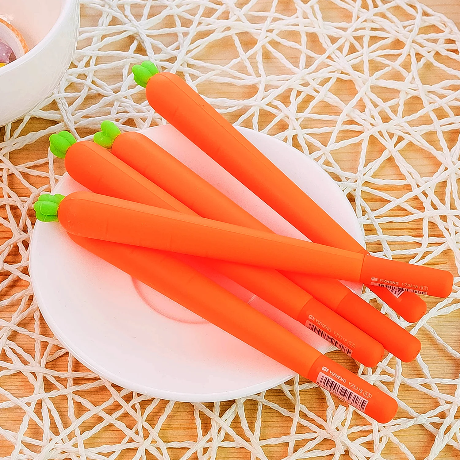 30 шт. супер Sprouting мультфильм морковь нейтральная ручка гелевая Корейская