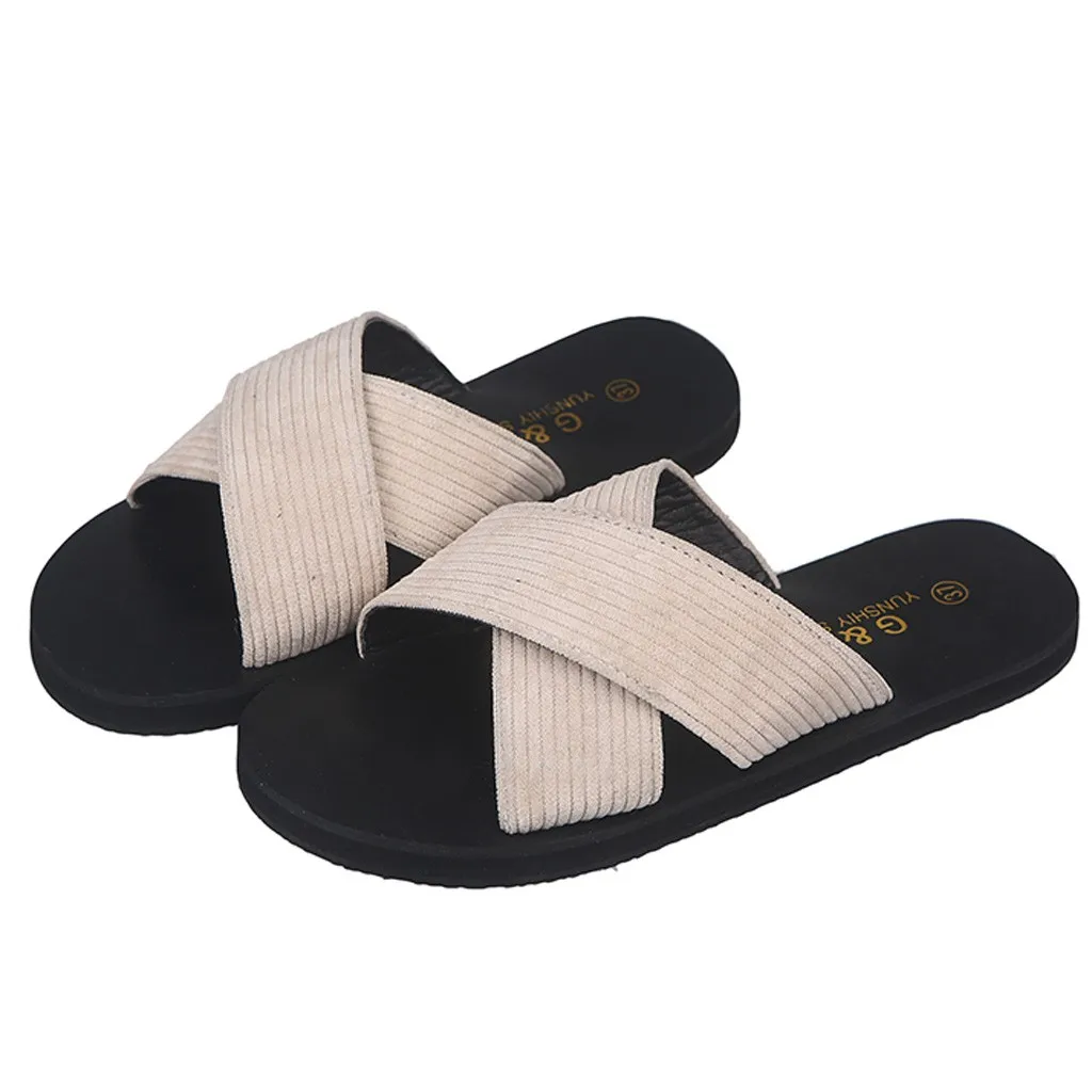 

Large Size Women Slipper Summer Retro Rome Slipper Fashion Casual Home Comfortable Slippers Indoor Outdoor Beach Shoes Chinelo30